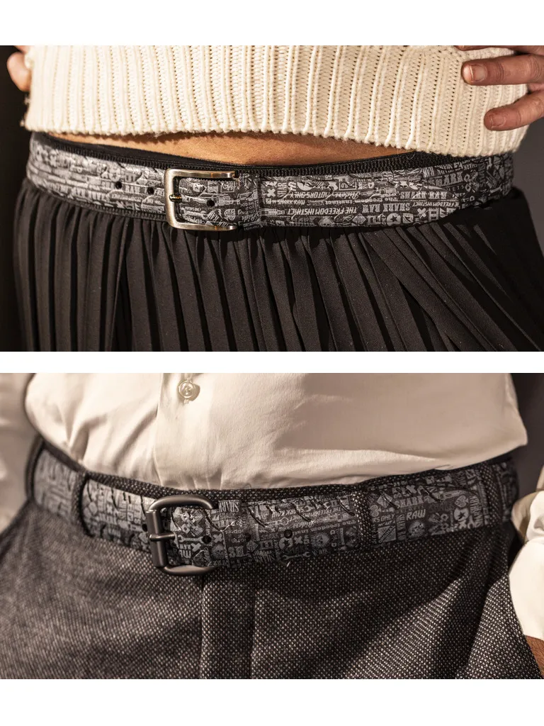 196850 Copertone Written Gray - immagine 3