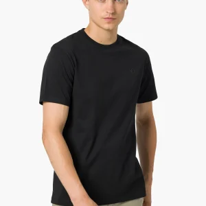 T-SHIRT BARTON BASIC IN 100% COTONE CON LOGO LATO CUORE - REGULAR FIT 10048304.NER