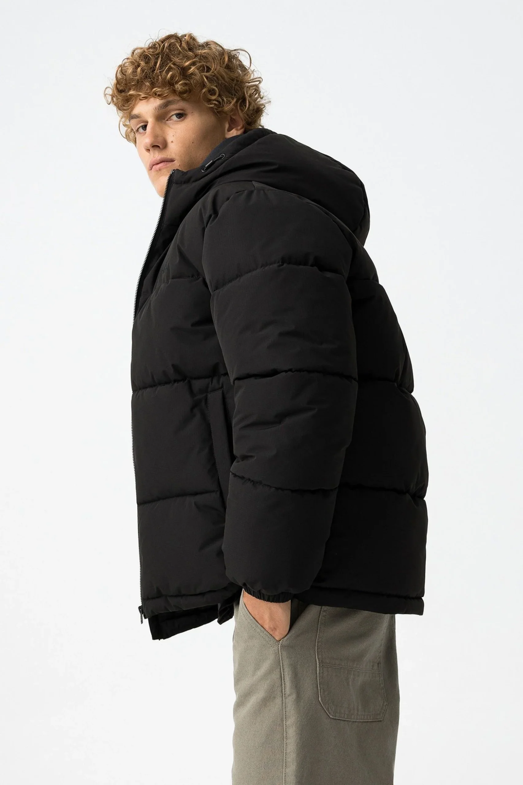 GIUBBINO BENNET IMBOTTITO CON CAPPUCCIO 10062544.NER - immagine 3