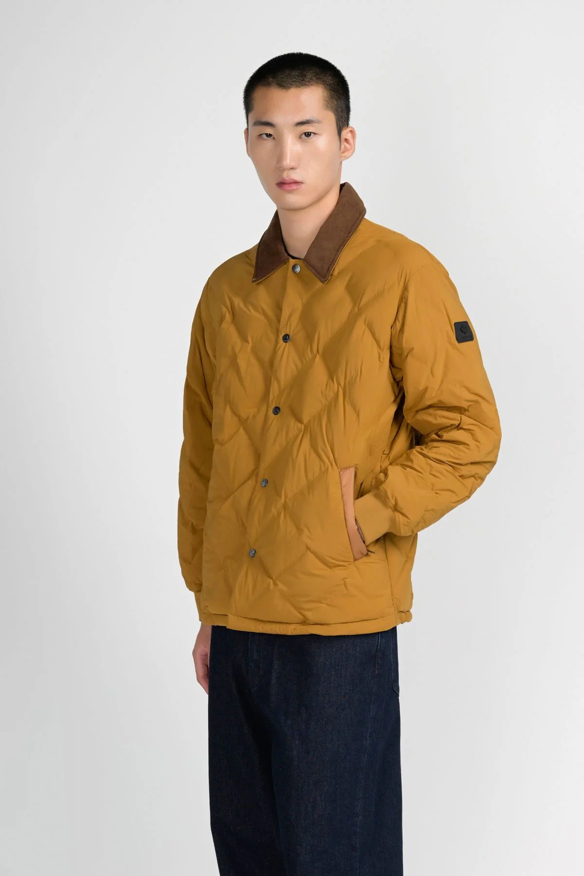 GIACCA GLENEVIS TRAPUNTATA MODELLO BARBOUR IN TESSUTO ELASTICIZZATO - COMFORT FIT CN.G225242.GBR - immagine 4