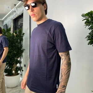 T-SHIRT BASIC IN 100% COTONE PREMIUM - REGULAR FIT TE2962SS.BLU