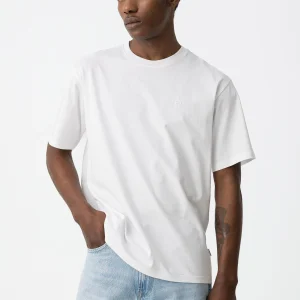 T-SHIRT JACK BASIC IN 100% COTONE CON LOGO LATO CUORE - RELAXED FIT 10059139.BIA