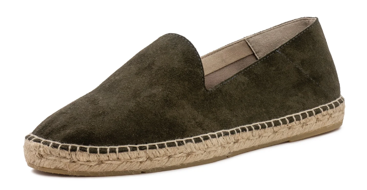 ESPADRILLAS IN CAMOSCIO CON SUOLA IN JUTA - immagine 2