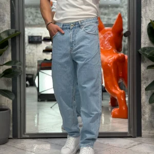 JEANS DAD 5 TASCHE LIGHT WASH - OVER FIT GL6275Q-S26