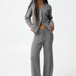 PANTALONE DA COMPLETO MIX&MATCH_P IN MAGLIA AMPIO CON LACCIO IN VITA - COMFORT FIT 10062159.GRI