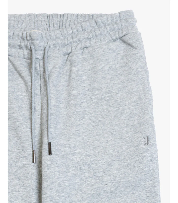 PANTALONE TUTA CON ELASTICO IN VITA E AL FONDO - REGULAR FIT GL2245F-F25.GRI - immagine 6