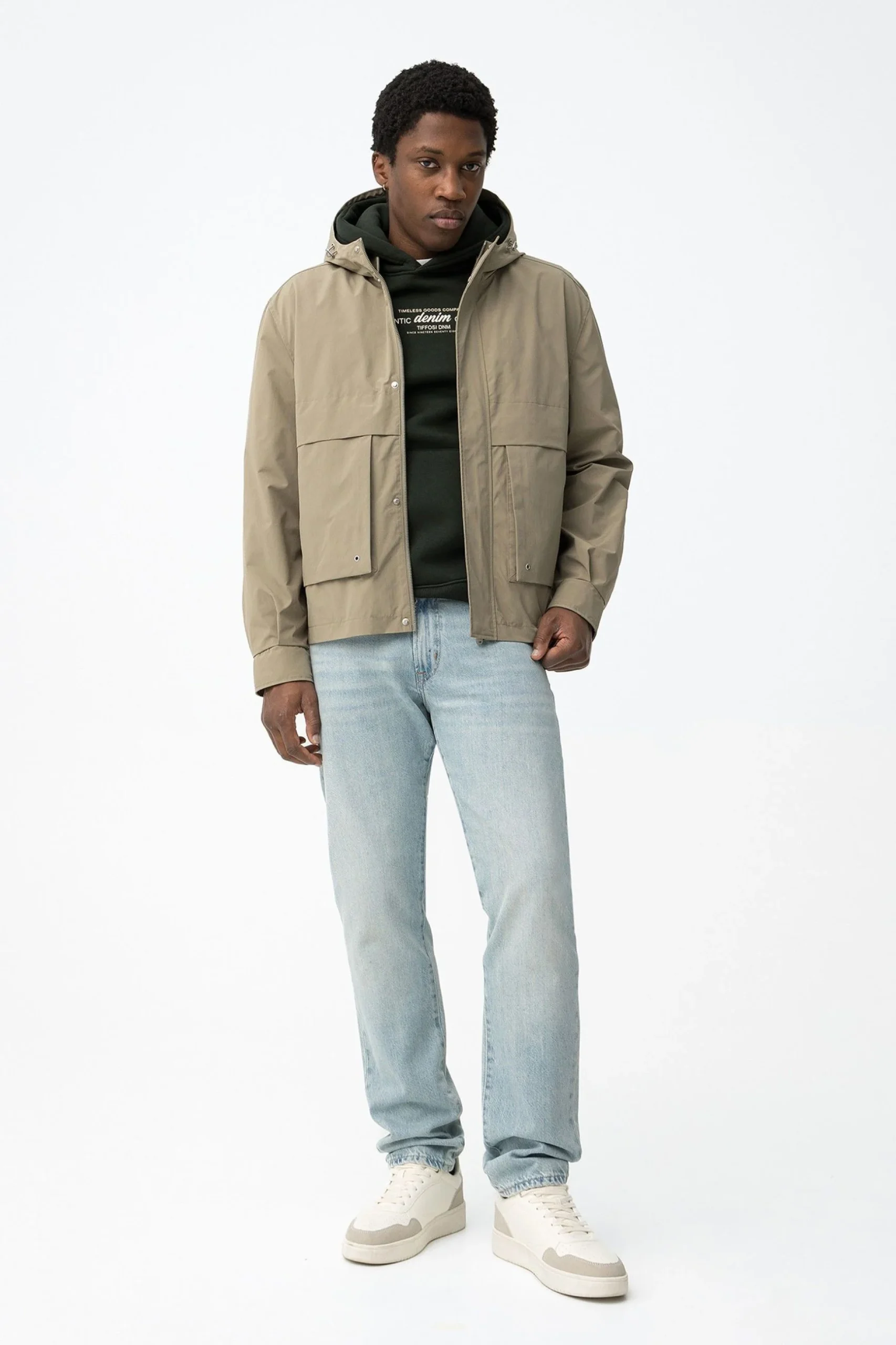 JEANS AUSTIN_61 5 TASCHE LIGHT WASH - STRAIGHT LEG (GAMBA DRITTA) 10064413 - immagine 2