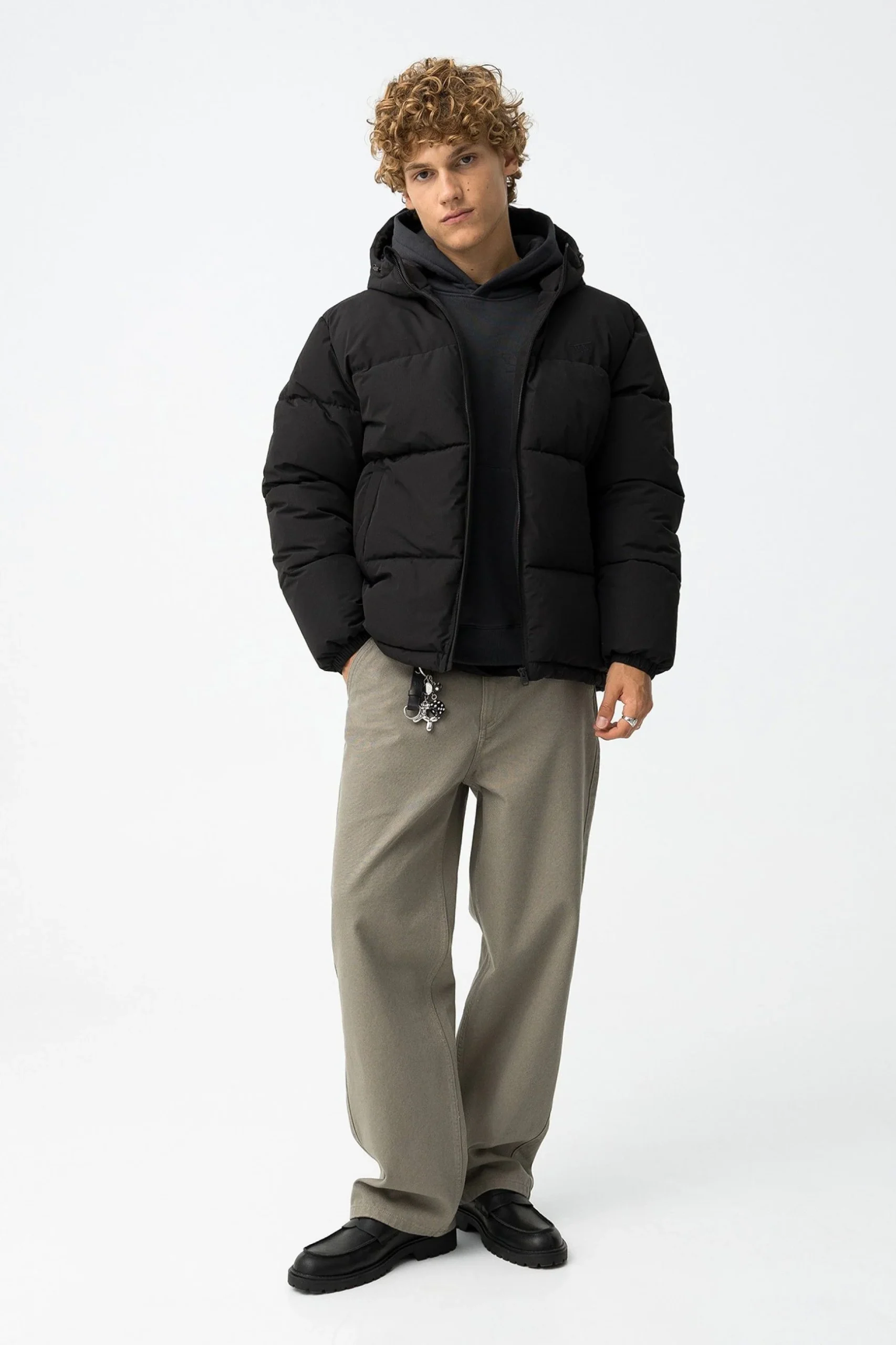 GIUBBINO BENNET IMBOTTITO CON CAPPUCCIO 10062544.NER - immagine 5