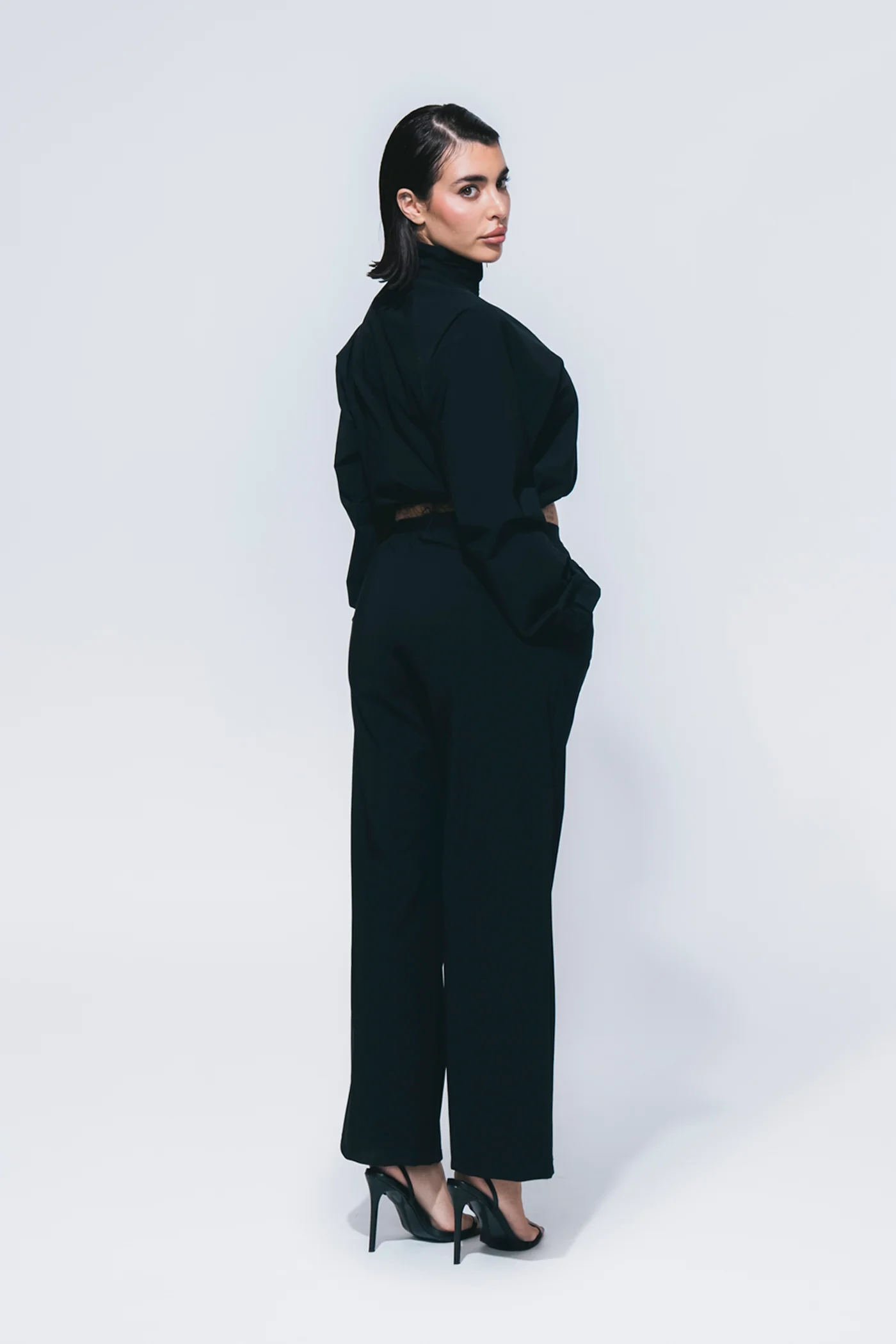 Aero Set Coordinato Nero - immagine 3