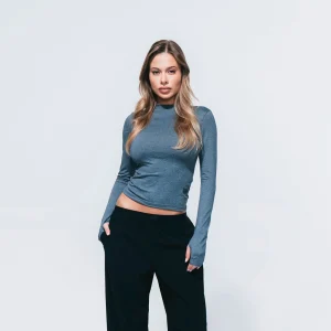 T-Shirt Basic Amber Grigio