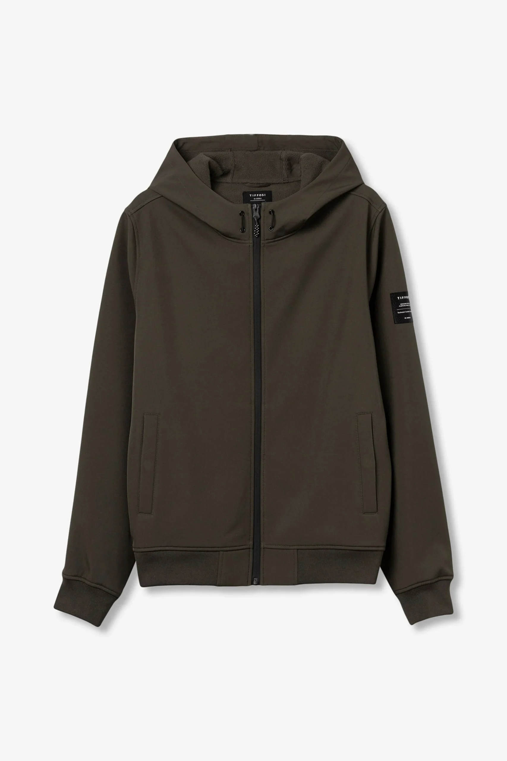 GIUBBINO PRYOR IN TESSUTO TECNICO CON CAPPUCCIO ED ELASTICO AL FONDO, ANTIPIOGGIA E CHIUSURA TERMICA - REGULAR FIT 10063157.TOR - immagine 8