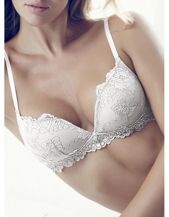 Lormar - Art. Desiderio Pizzo - Reggiseno Push-Up Senza Ferretto Coppa B - immagine 4