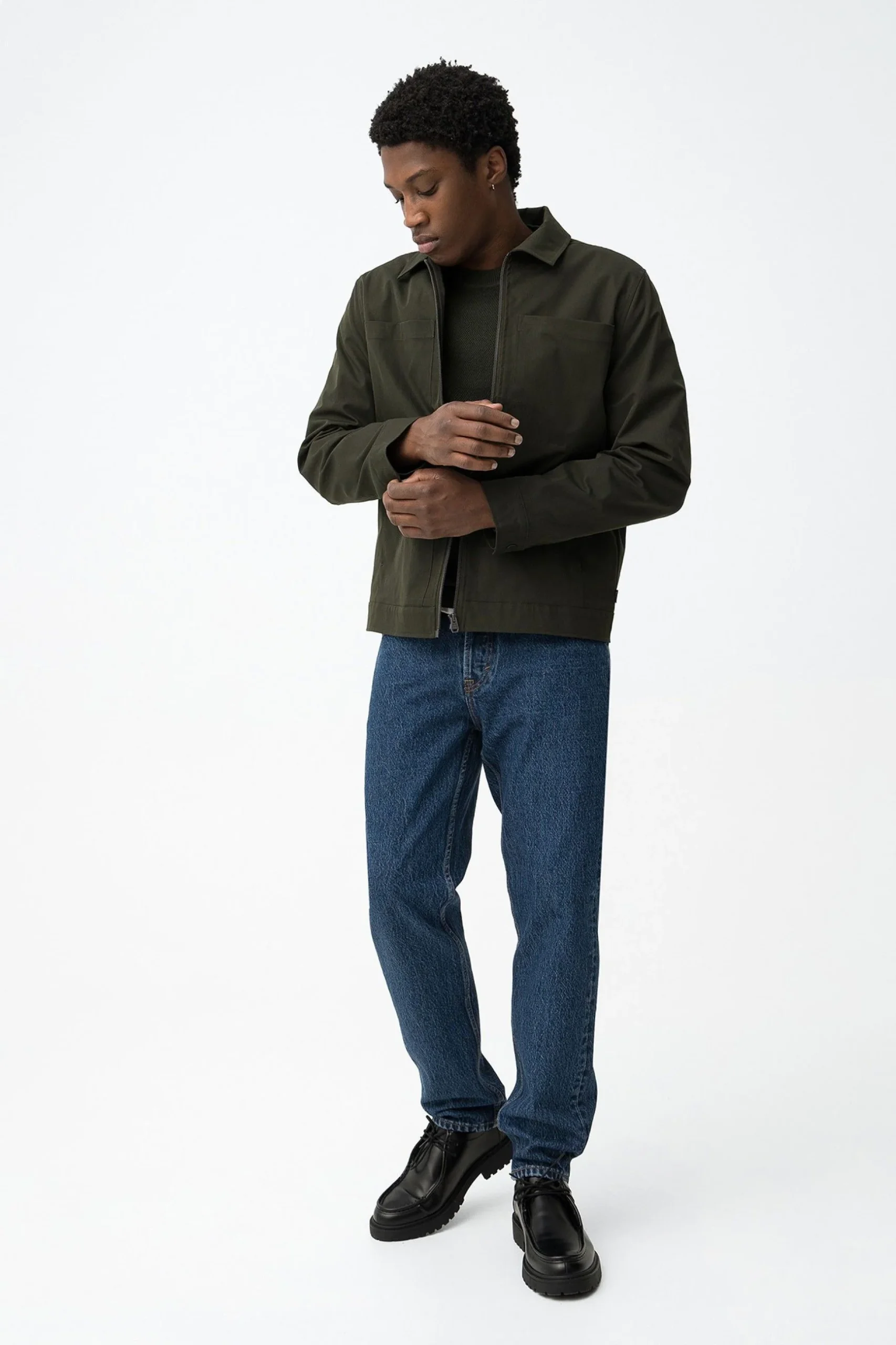 JEANS COLE_73 5 TASCHE DARK WASH - RELAXED FIT 10064418 - immagine 3