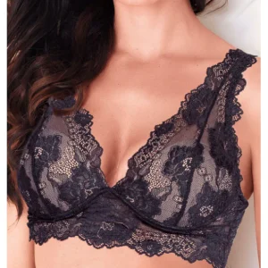 Lormar - Art. Gem - Reggiseno Bralette Push-Up con Ferretto Coppa B