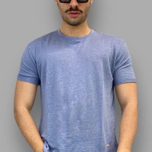 T-SHIRT BASIC IN 100% LINO - REGULAR FIT