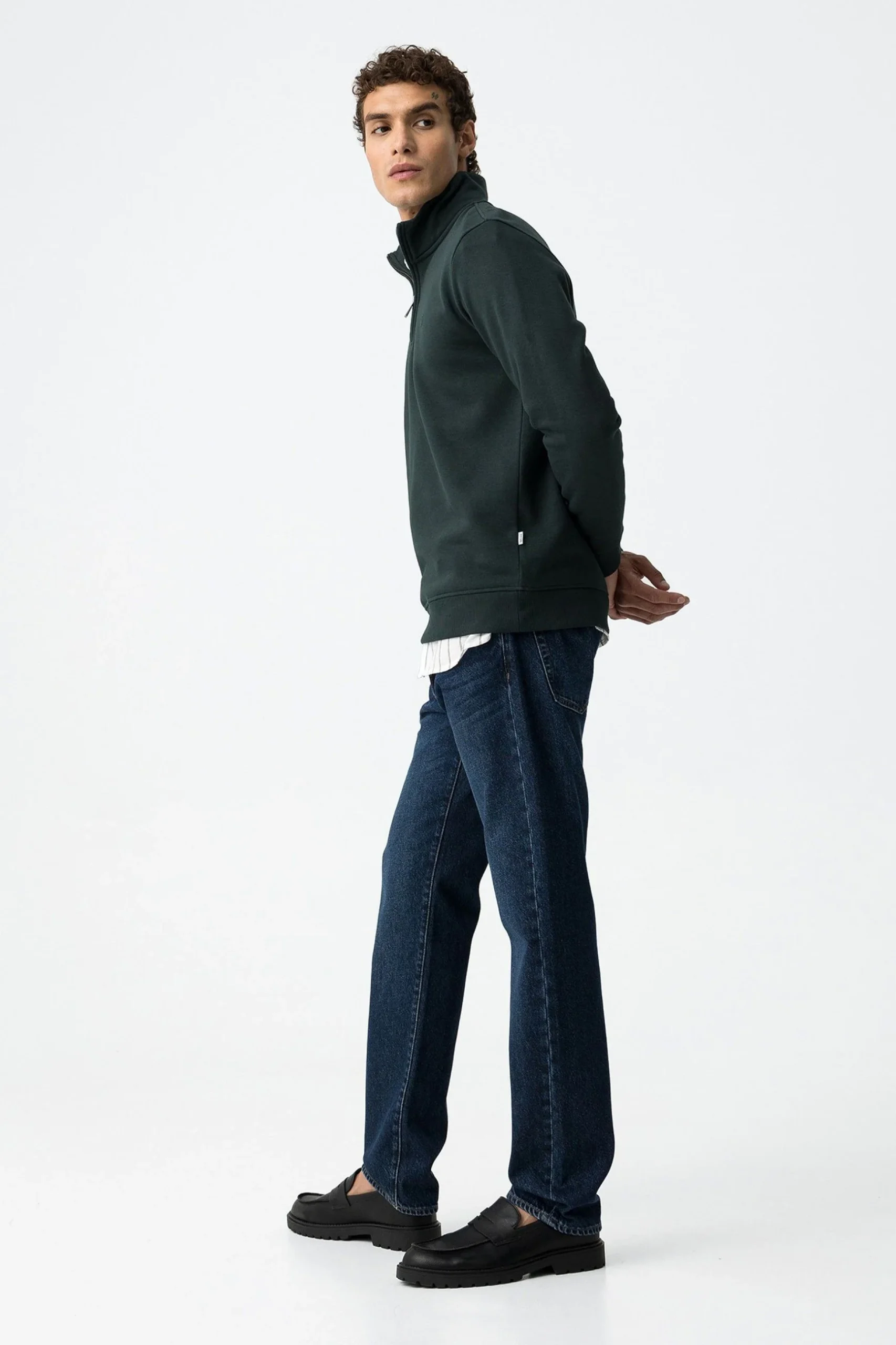 JEANS AUSTIN_58 5 TASCHE ZERO WASH - STRAIGHT LEG (GAMBA DRITTA) 10064277 - immagine 6