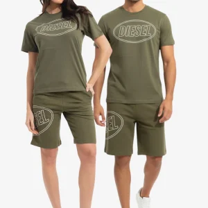 Completo DIESEL J025820GRA/J026760GEAD con logo laterale