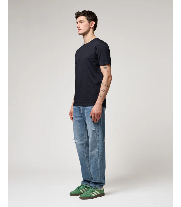 T-SHIRT BASIC IN 100% COTONE EXTRA FINE - REGULAR FIT GL1078F-S26.BLU - immagine 7