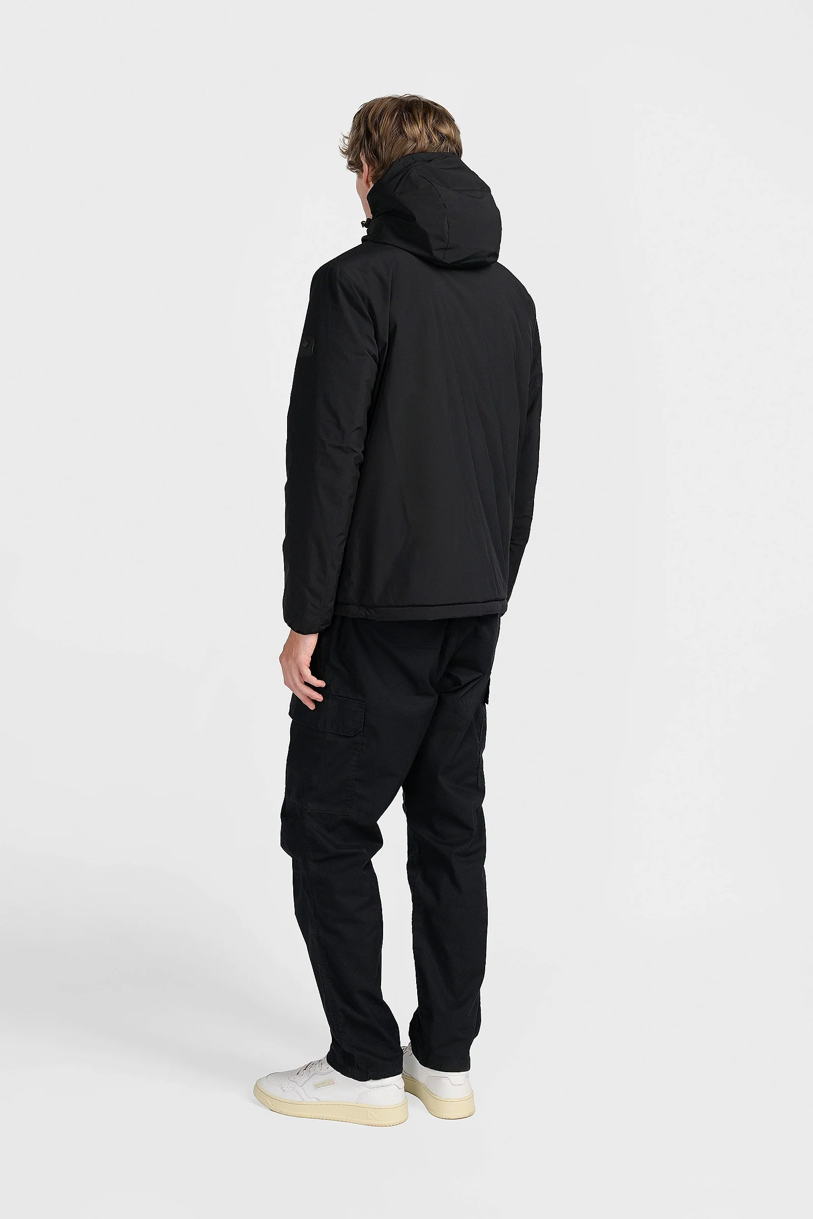 GIUBBINO CARCROSS REVERSIBILE 2 IN 1 IN TESSUTO SOFTSHELL STRETCH E PIUMINO - REGULAR FIT CN.G225305.NER - immagine 5