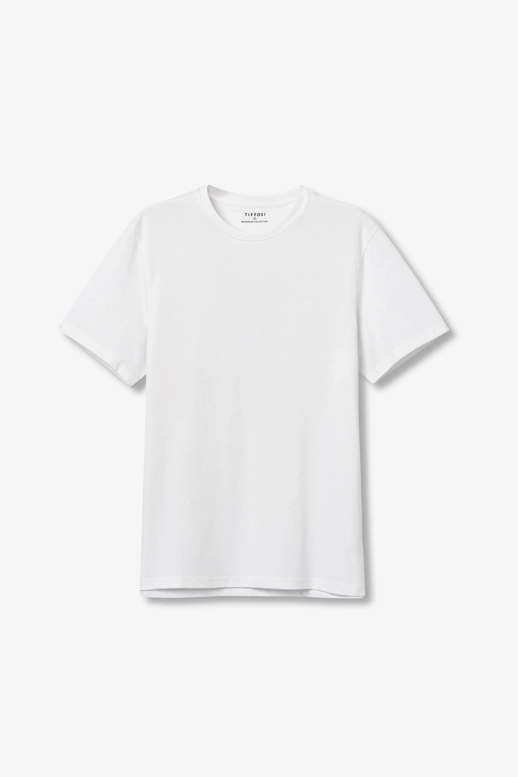 T-SHIRT BARTON BASIC IN 100% COTONE CON LOGO LATO CUORE - REGULAR FIT 10048304.BIA - immagine 6