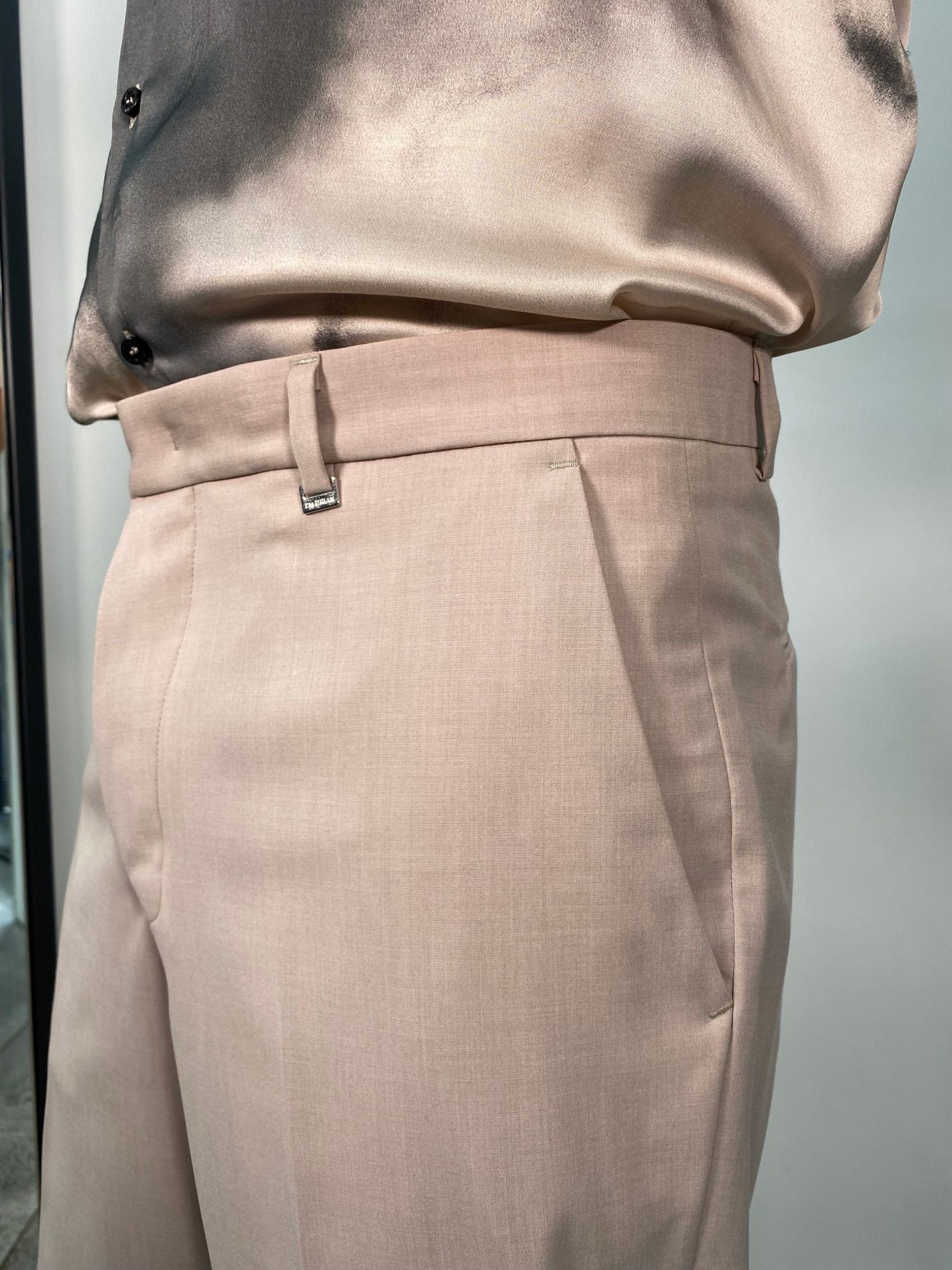 PANTALONE DA ABITO CON RISVOLTO E FONDO SEMI AMPIO - REGULAR FIT PA3260.CIP - immagine 6