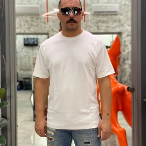 T-SHIRT BASIC IN TESSUTO PREMIUM COTONE/MODAL - COMFORT FIT GL505L.BIA