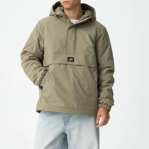 GIUBBINO MONFORT CON CAPPUCCIO REGOLABILE CON COULISSE. TASCHE LATERALI E ORLO E POLSINI ELASTICIZZATI - REGULAR FIT 10062547.MEL