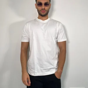 T-SHIRT BASIC IN COTONE STRUTTURATO - REGULAR FIT