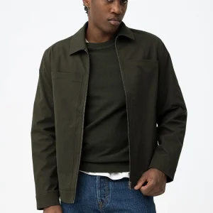 GIUBBINO TERRY CON COLLETTO E CHIUSURA ZIP - REGULAR FIT 10064838