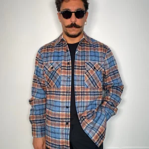 OVERSHIRT IN FLANELLA FANTASIA QUADRI - REGULAR FIT