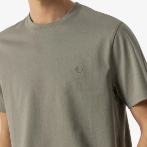 T-SHIRT BARTON BASIC IN 100% COTONE CON LOGO LATO CUORE - REGULAR FIT 10048304.VCER