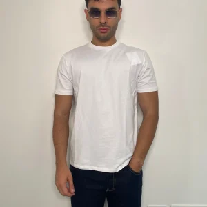 T-SHIRT BASIC IN COTONE ELASTICIZZATO - REGULAR FIT