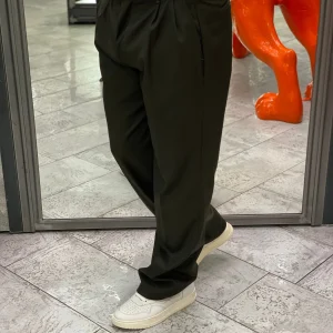 PANTALONE DA COMPLETO IN TESSUTO ELEGANTE CON PINCE - WIDE LEG GN21791.VMIL