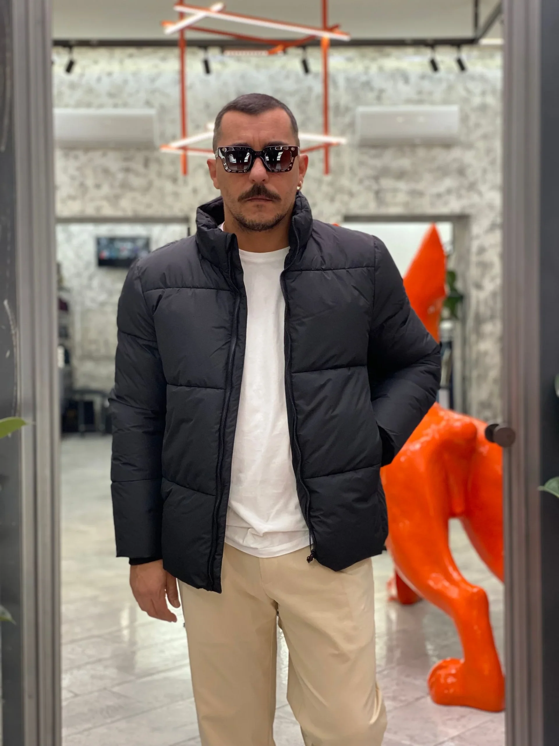 GIUBBINO PARKER MODELLO PUFFER - RELAXED FIT 10061862