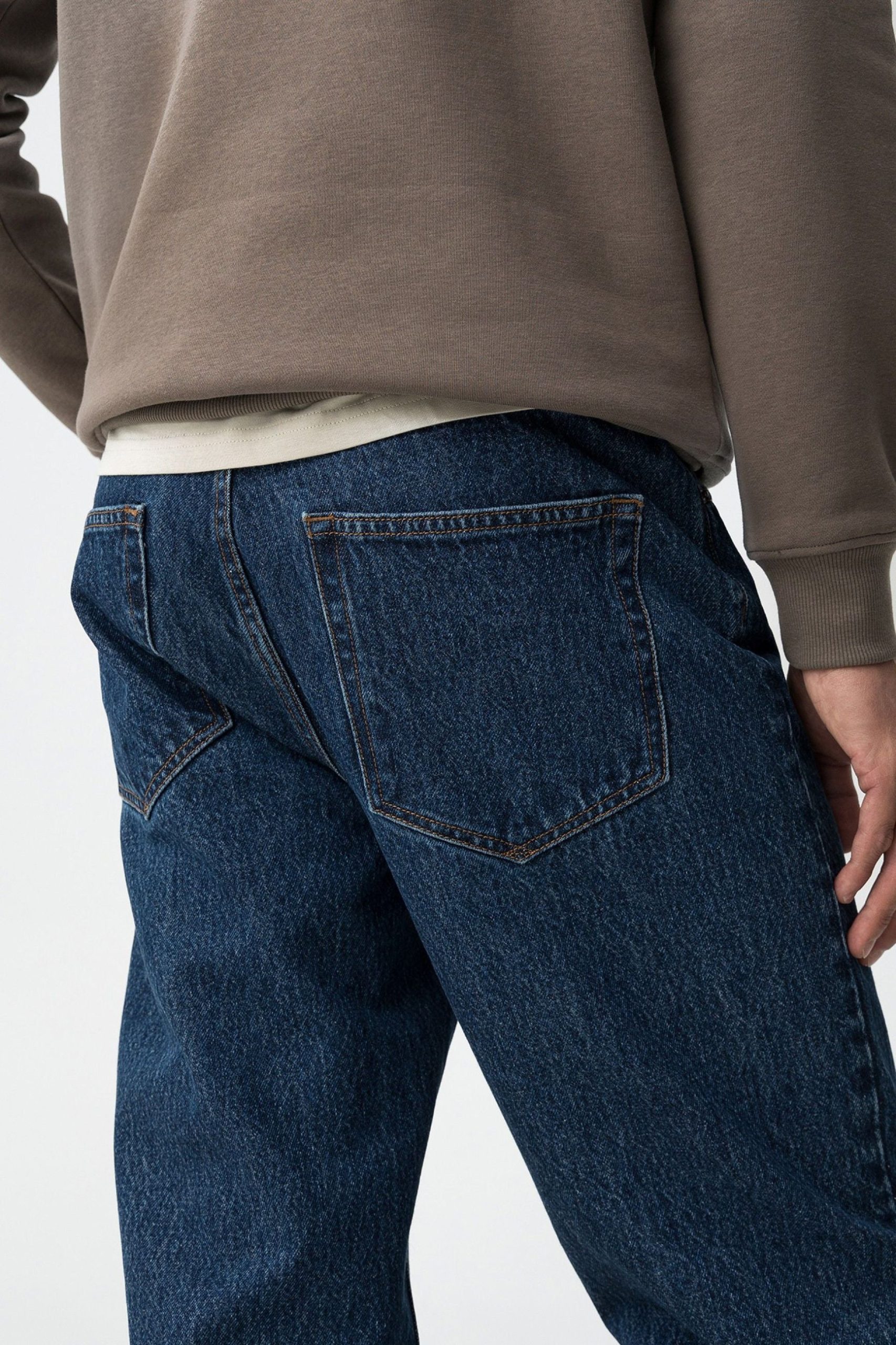 JEANS COLE_66 IN TELA FISSA LAVAGGIO ZERO - RELAXED FIT 10062372 - immagine 7