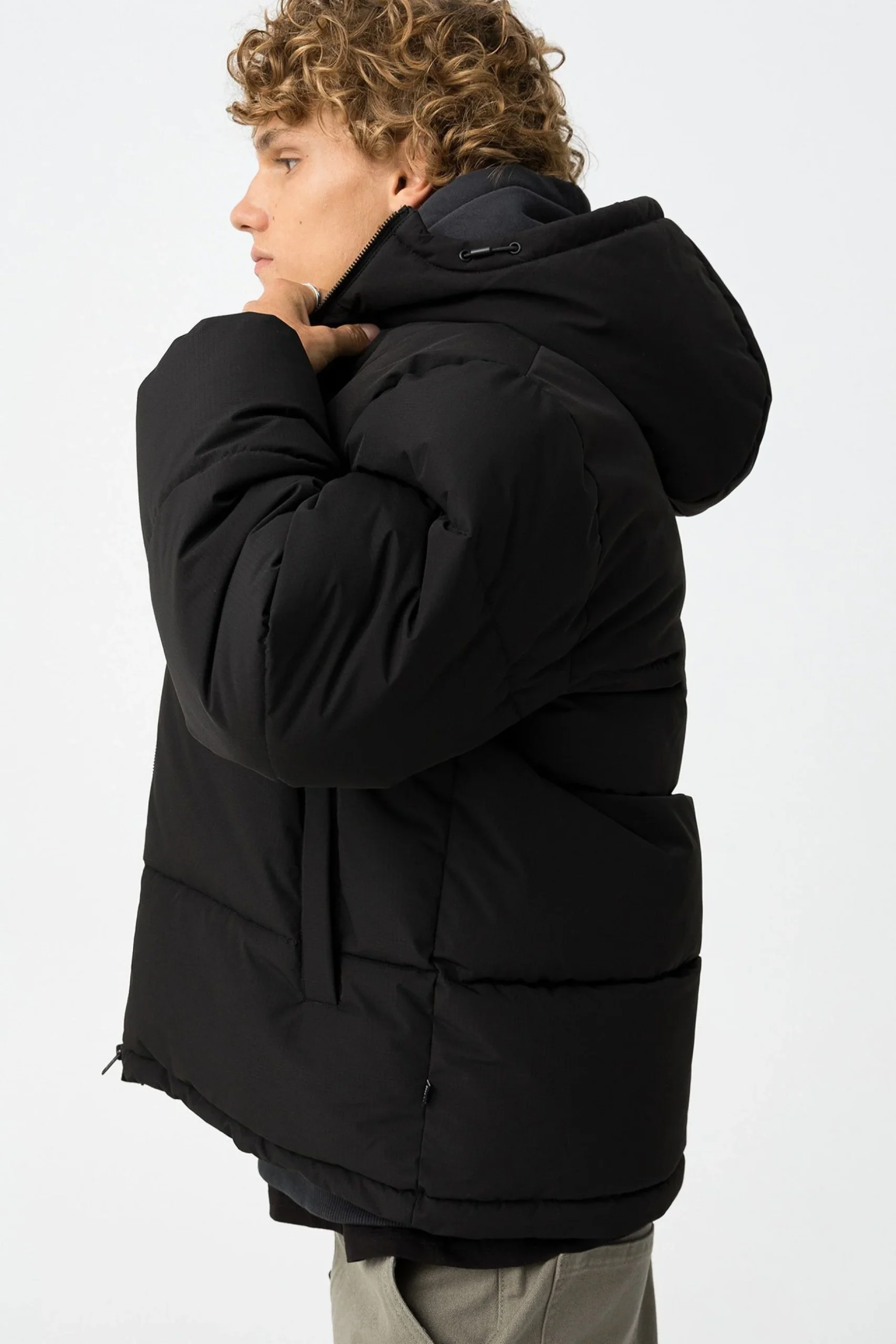 GIUBBINO BENNET IMBOTTITO CON CAPPUCCIO 10062544.NER - immagine 7